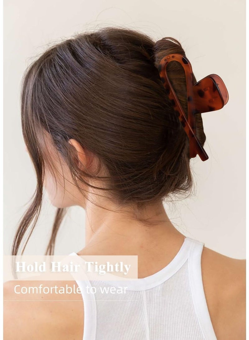 ChicAbode Hair Clips For Women, 3Pcs Elegant Claw Clip, Large Claw Clips For Thick Long Hair, Strong Hold Clips, Non Slip French Clip, Cute Hair Accessories For Hair Womens Decorative Hair Clips - Image 3